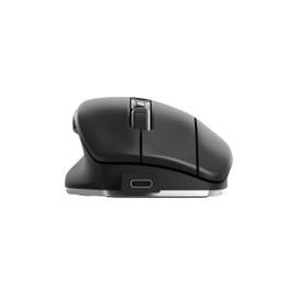 3Dconnexion CadMouse Pro Wireless Left (Ergonomische Maus, optisch, kabellos, USB-C, Linkshänder), Mattschwarz