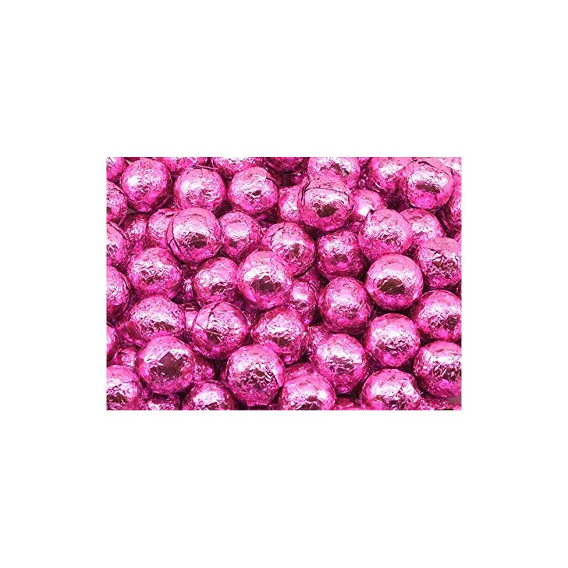 Wrapped Pink Chocolate Balls