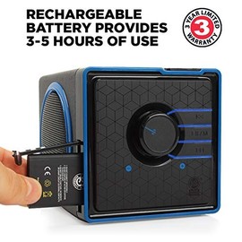 GOgroove Portable Wired Bluetooth Speakers with USB Playback and Rechargeable Battery