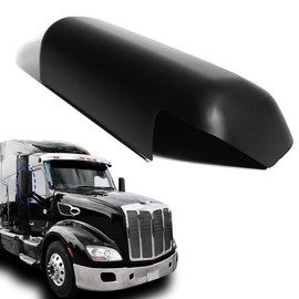 Door Mirror Black Cover fit for 2013-2022 Peterbilt 579 Truck Right Passenger Side