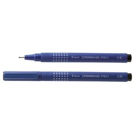 Pilot Drawing Pen Black Ink (05) Broad 1.0mm Tip - Pack of 6
