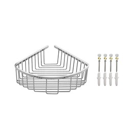 VIBORG Solido Acciaio Inox 304 extra spesso Mensole bagno, Mensola per doccia, Mensola da Bagno, Mensola bagno doccia angolare per bagno