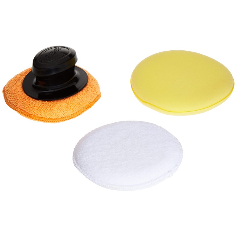 Armor All Autopolitur Applikator Pads mit Handle, 3 Pads
