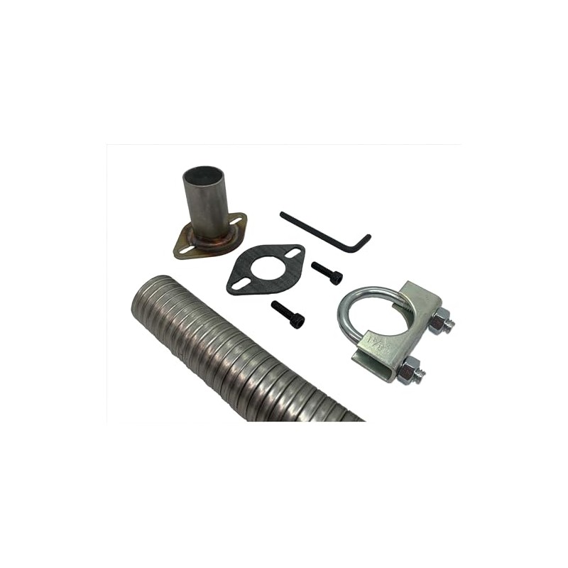 GenExhaust for Firman Generator with #68 Spark arrestor Cover Plate