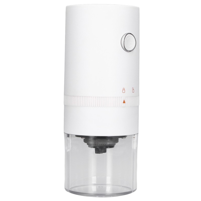 Coffee Bean Grinder Convenient Practical Reliable Durable Curved Design Compact