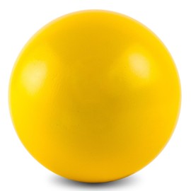 Cannon Sports Shot Put Oficial de Hierro Fundido - Medidas Peso Oficiales para Competiciones, Prácticas y Fortalecimiento - Ideal para Deportistas de Todos los Niveles (Amarillo, 12lb)
