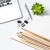 18 PCS Split Wood Dowel Rods, 15.7-inch x 1/2-inch Unfinished