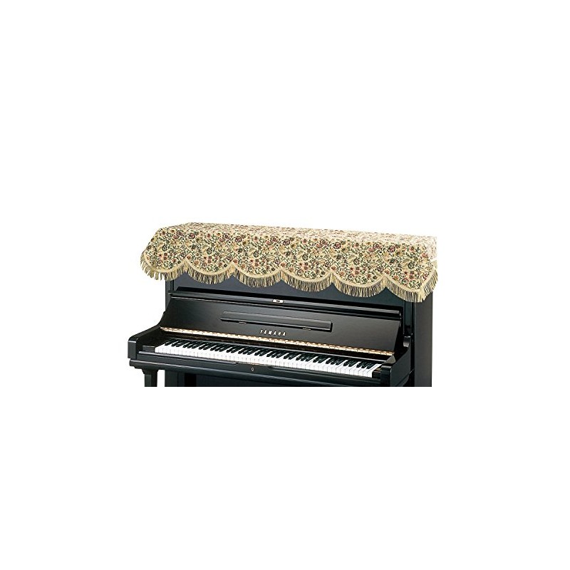 Alps/Upright Piano Cover (Flower Jacquard Type) TJ-23