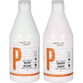 Shampoo Y Bálsamo Multi Proteínas Sin Parabenos Sin Sulfatos Vegano 600ml Cada Uno
