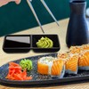 Ntwoiee 6 Pcs Dual Dipping Sauce Bowls Soy Sauce Dish
