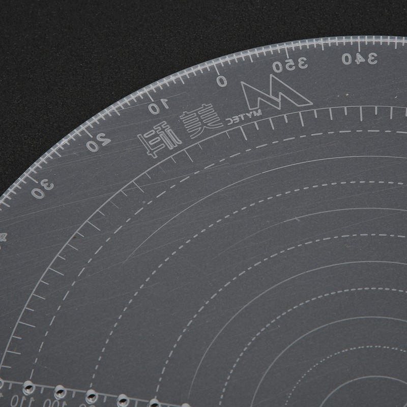 Center Finder Compass Round Woodworking Turning Centering Ruler for Quick