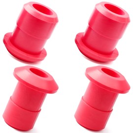 GLOXTED 4Pcs 54466-JD000 54467-BR00A Front & Rear Subframe Engine Cradle Bushing Kit Compatible With Nissan Rogue 2008-2020 Red Replacement Parts