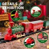 DONGQI Christmas Train Set, Electric Train Track Toy Christmas Decoration,