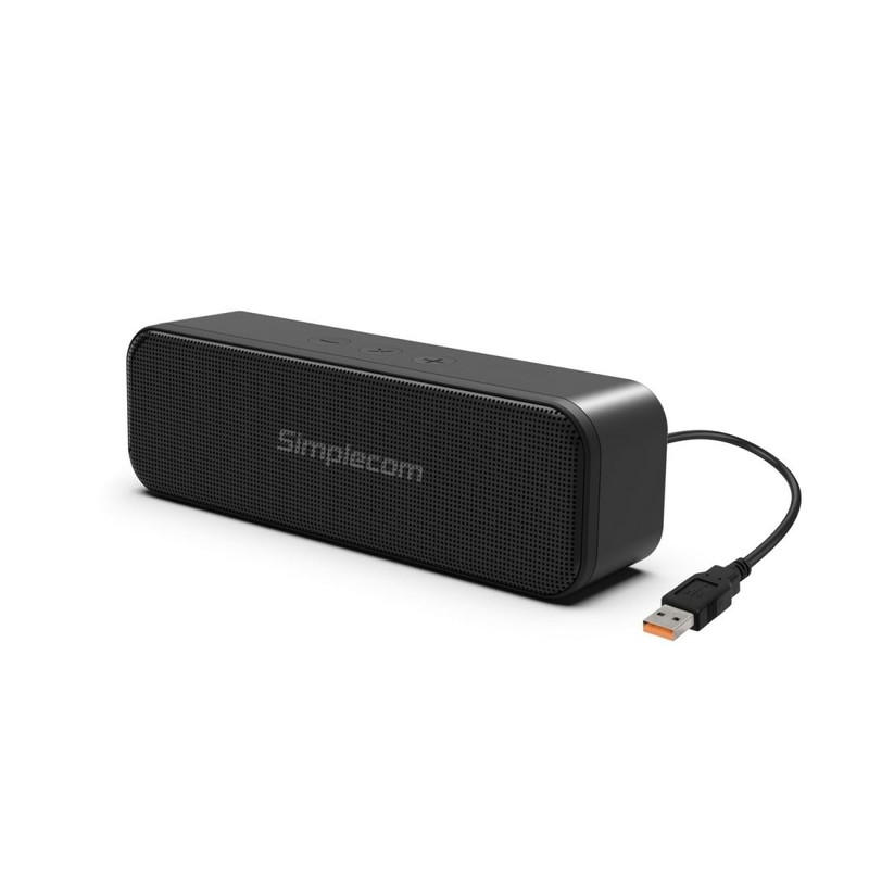 Simplecom UM228 Portable USB Stereo Soundbar Speaker Plug and Play