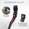 sourcing map Back Bike Kickstand Aluminium Adjustment Bicycle Single-Side Kick