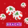 Brach's Peppermint Christmas Nougats, Individually Wrapped Mixed Flavors, Christmas Candy,