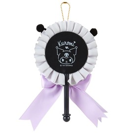 Sanrio 920941 Sanrio Rosette Stick Mascot Mascot Holder Kuromi Kuromi 7.7 x 3.9 x 0.6 inches (19.5 x 10 x 1.5 cm) Character