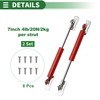 Motoforti Universal Lift Supports Struts Lift Support Shock 7inch/180mm 4lb/20N/2kg