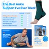 Modvel Foot & Ankle Brace Socks for Sprained Ankle Compression