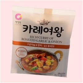 대상 청정원 카레여왕 구운마늘 양파108g 4509037 Daesang Chung Jung One Curry Queen Roasted Garlic Onion 108g 4509037