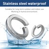 BOUMVID Pack of 2 spring washers M33, spring washer shape