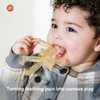 Miraloop Crystal Jelly Baby Teether – Jellydog Teething Relief Toy