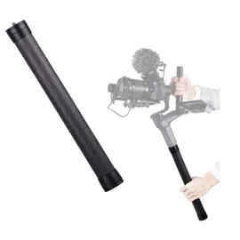Extension Rod 21cm / 8.3in Professional Carbon Fiber Extension Rod Extension Handheld Pole Stick Monopod Stadium Riser with 1/4" Screw