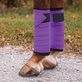 Dura-Tech Polo Wrap Liners | Size 12" Tall x 12" Wide | Horse Leg Protection | Moisture Wicking | Protects Tendons & Ligaments | Non-Bulky Design | Machine Washable