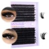 Fluffy Lash Clusters Thick Eyelash Clusters Fluffy DIY Individual Lashes