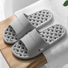 Non-slip Bathroom Shower Slippers - Type B Gray Men's 3ea