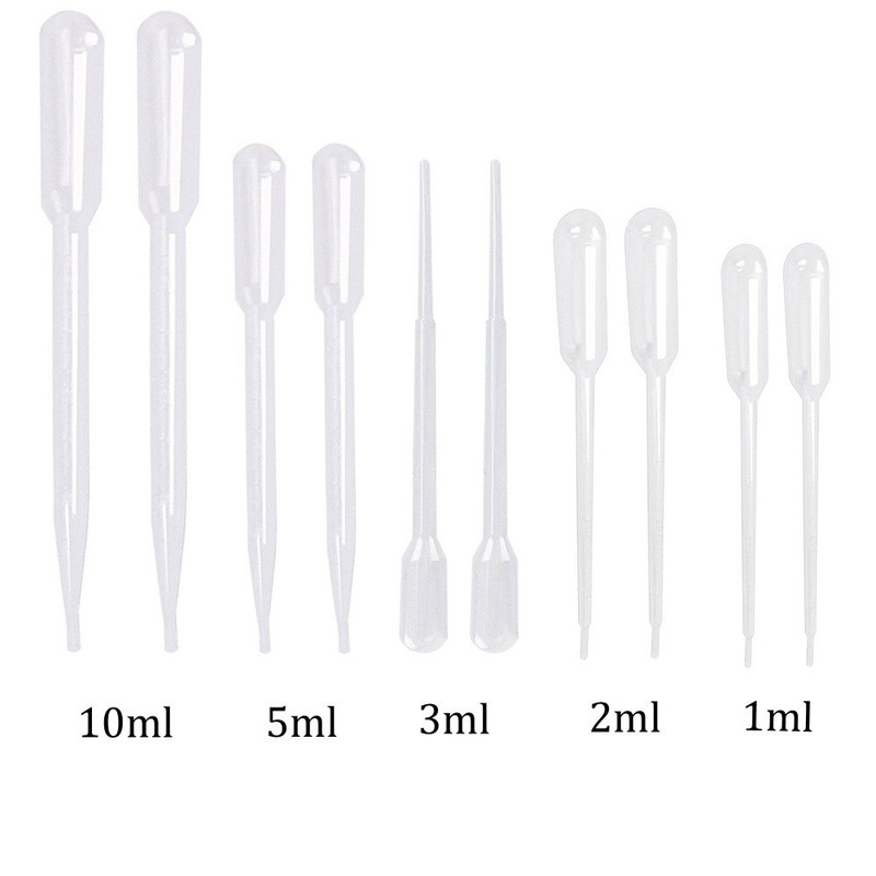 Yesallwas 30 Pcs Plastic Disposable Water Tank Gardening Long Dropper