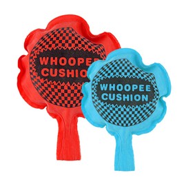 EIROVYA Pack of 2 Children's Fart Cushions, Pups, Salmon Bag, Prank Items, Retro Fart Gag Colourful Joke Item Party (B)