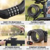 1Pcs Combination Bike Lock Cable, Heavy Duty Anti Theft Bike,