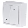 Debflex 746805 Standard Extra Flat Electric Wall Switch for Two-Way/Wireless/Wall