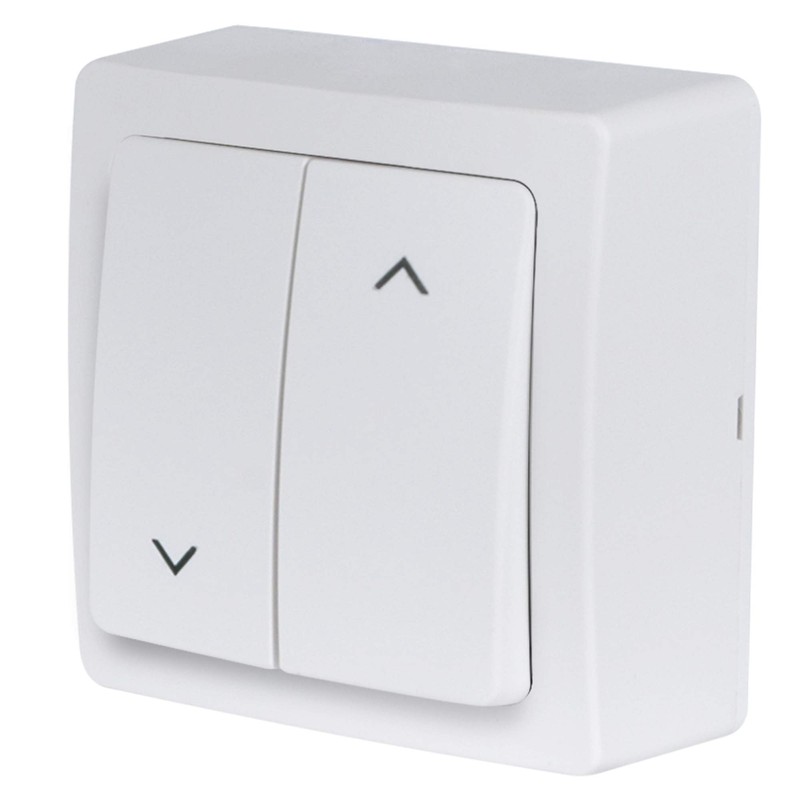 Debflex 746805 Standard Extra Flat Electric Wall Switch for Two-Way/Wireless/Wall