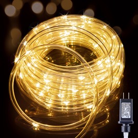 Minetom LED Rope Lights, 33ft 100 LEDs Flexible Waterproof String Lights, Durable Tube Lights for Garden, Patio, Pool, Bedroom, Party, Indoor and Outdoor Decorations