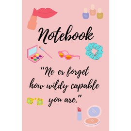 Notebook | Soft cover journal: Retro Styled Colorful Blank Lined Notebook