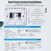 Aowel 2 Heat/ 1 Cool Non-Programmable Thermostat for Home Heat