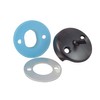 BlueVue Overflow Gasket Kit with Trip Lever Overflow Cover, Oil-Rubbed