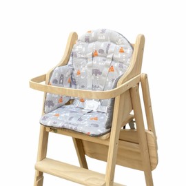 ZARPMA High Chair Cushion Insert Baby High Chair Cover Pad Chair Seat Cushion Liner Mat Pad Wooden High Chair Protective Pad