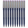 Write05 Fineliner Pens, VIOLET, 0.5mm Ultra Fine Tip, Pack of
