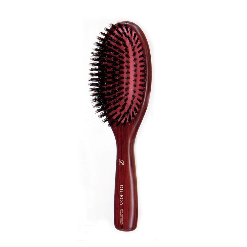 Ikemoto Hakko Industrial Natural Hair Cushion Brush, Brown, W 2.3
