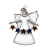Switchables Glass Cover: Angel with Red and Blue Stars