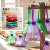 Sacchetti per confetti in organza 100 pezzi, sacchetti regalo con