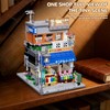 chanbrick Japanese Grocery Store House Building Set for Adults, City