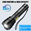 Flashlights LED High Lumens Rechargeable, High Lumen Super Bright Flashlight,