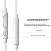 Generic Headphones USB C Type C Earphones Earbuds (3.5mm, White)