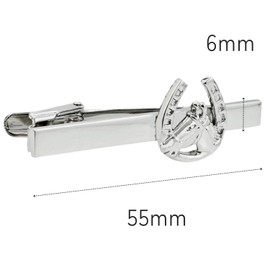 Horseshoe Horseshoe Lucky Charm Tie Pin Tie Bar Tie Clip n01737