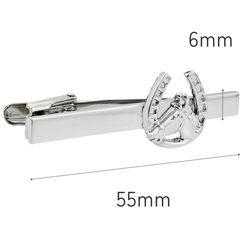 Horseshoe Horseshoe Lucky Charm Tie Pin Tie Bar Tie Clip