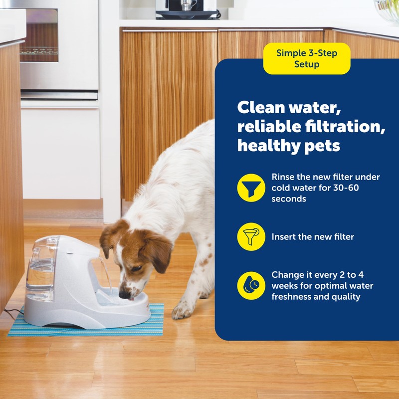 PetSafe Drinkwell Premium Replacement Carbon Filters - Improves Water Taste